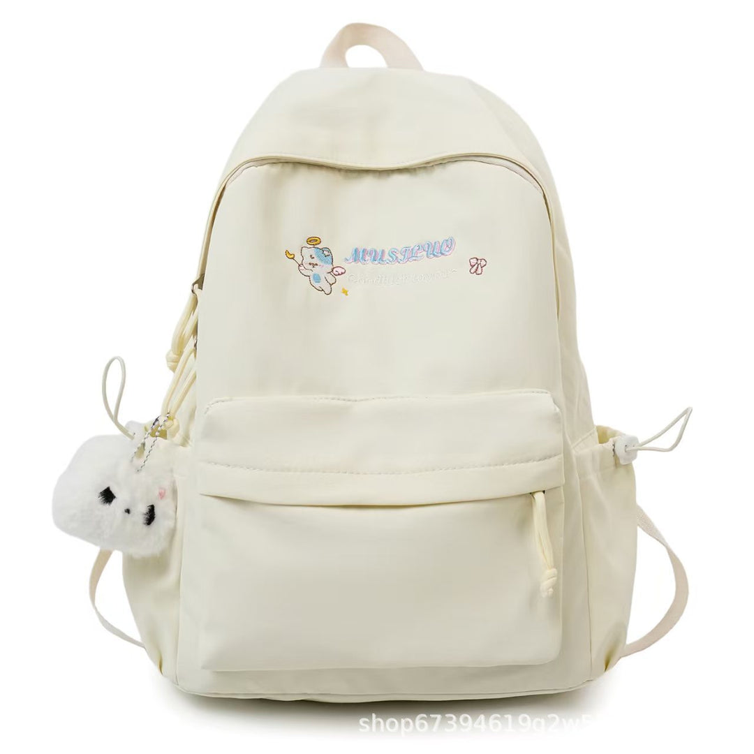 Soft Fabric Casual Backpack Bowlift