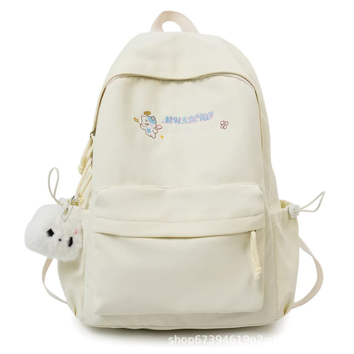 Soft Fabric Casual Backpack Bowlift