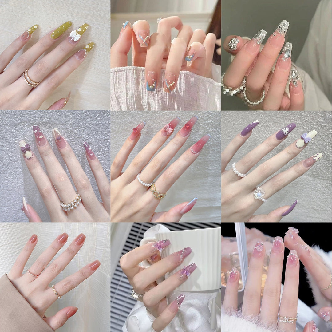 Festive Nail Art Press-Ons Bowlift