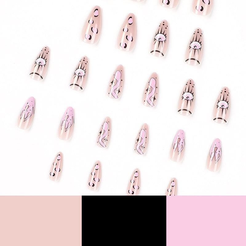 Artful Nail Extensions in Creative Design Bowlift