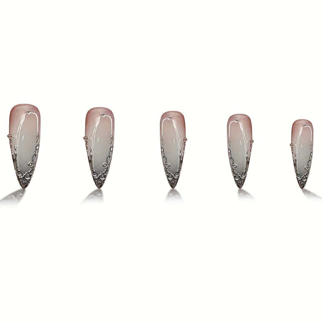 Trendy Sharp-Cornered Nail Enhancements Bowlift