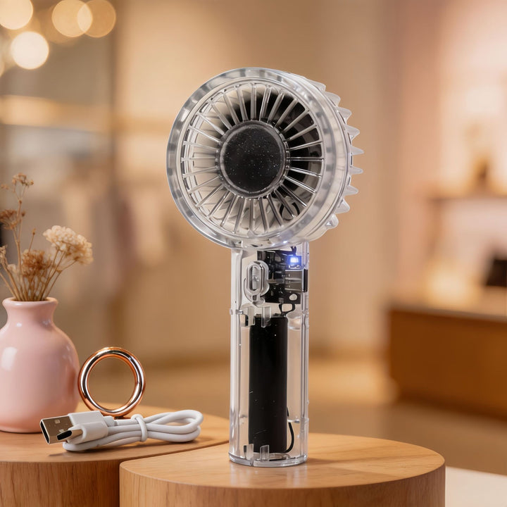 Portable Usb Mini Hand Fan with Multiple Speed Settings Bowlift