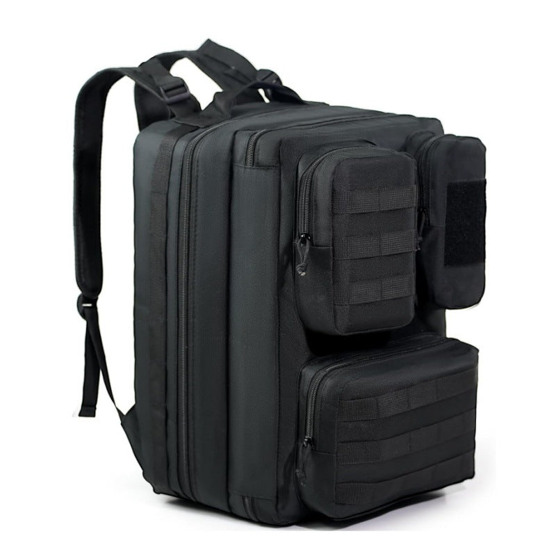 Tactical backpack with modular insert compartments Bowlift