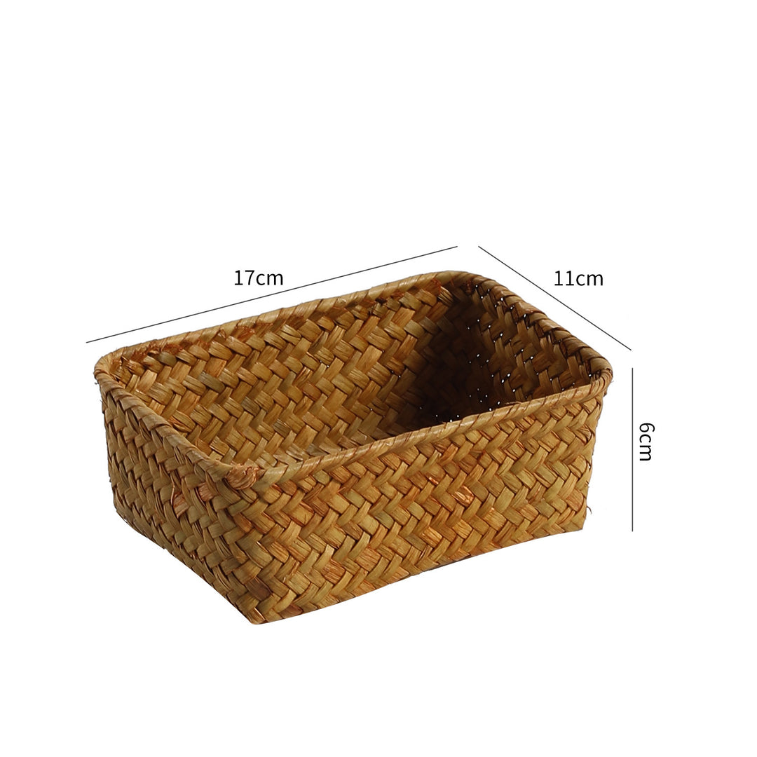 Handcrafted Woven Storage Basket Bowlift
