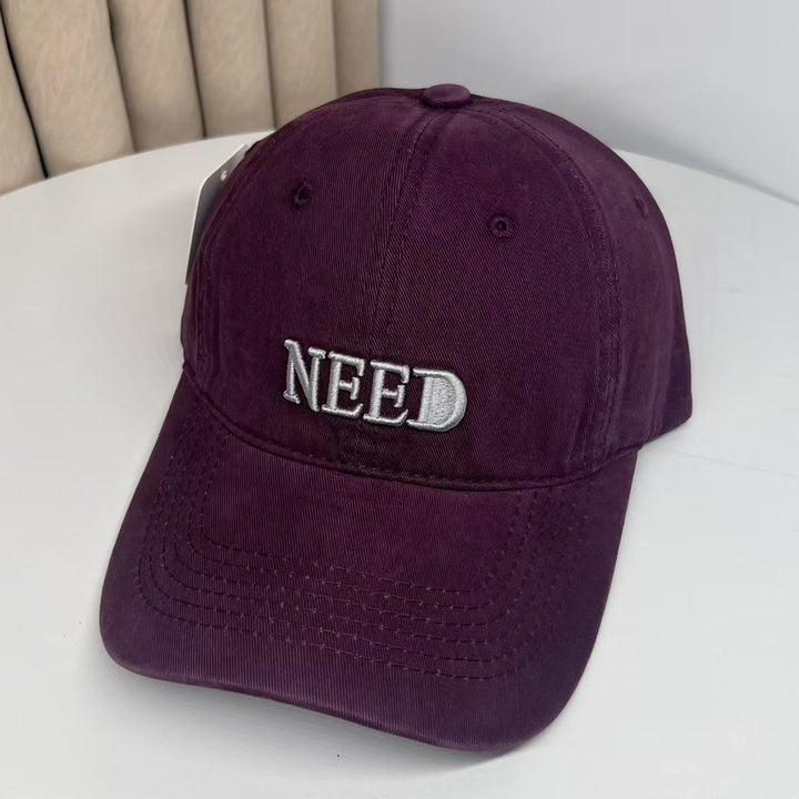Men's Casual Adjustable Embroidered Cap Bowlift
