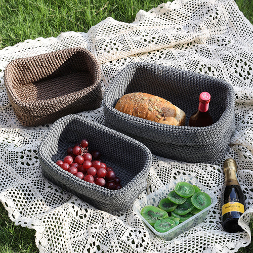 Handcrafted Woven Storage Baskets