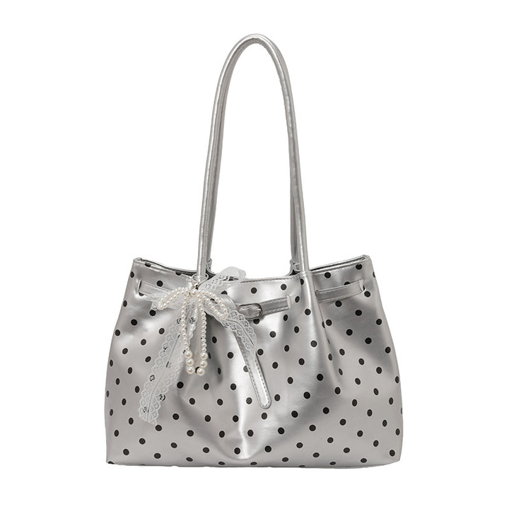 WoChic Polka Dot Tote Bag Bowlift