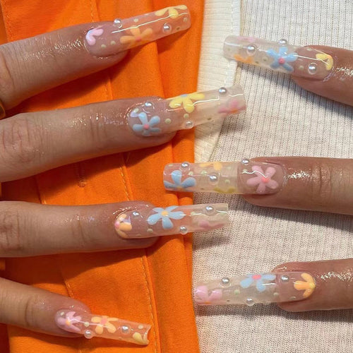Artificial Flower Nails Bowlift