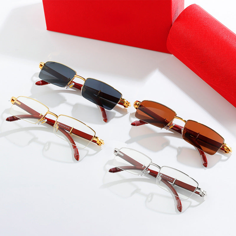 Women’s fashionable sunglasses with an elegant metal frame and high-quality lenses Bowlift