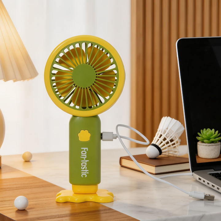 Women's Portable Mini Hand Fan with Flexible Design Bowlift