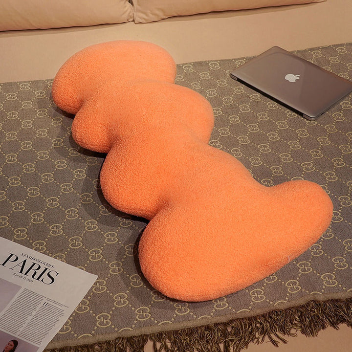 ergonomic cuddle pillow with wave design Bowlift