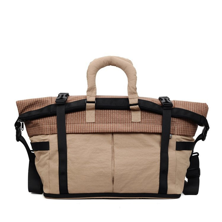 Sporty travel bag with multifunctional compartments Bowlift