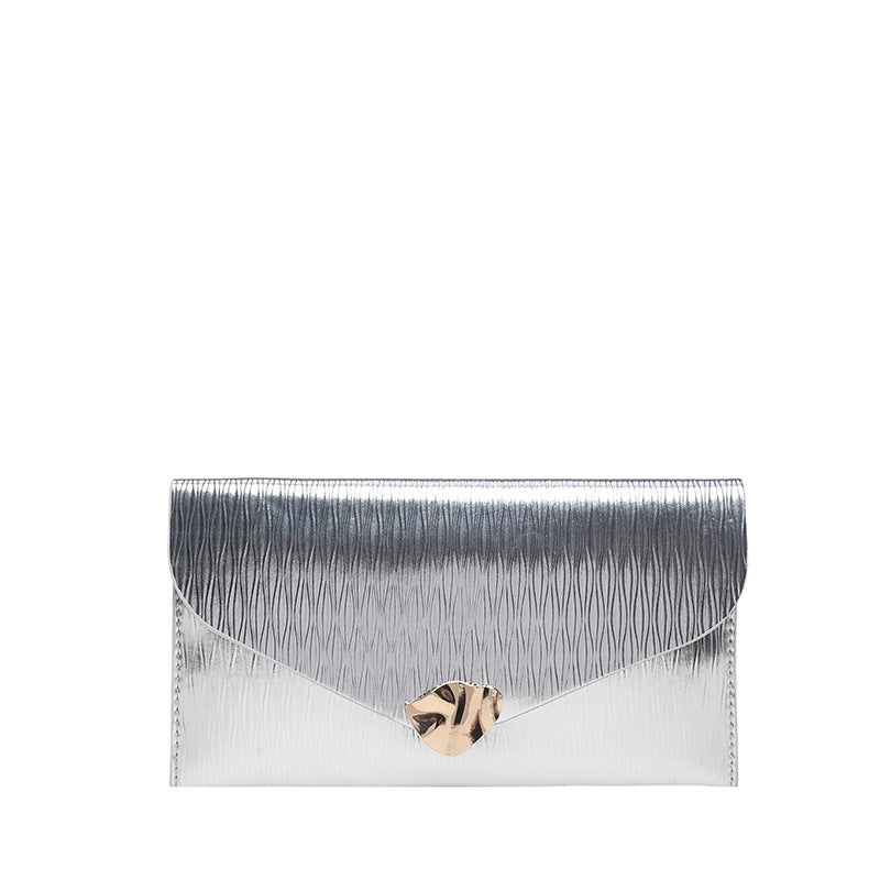 WoElegant Glossy Evening Clutch Bowlift