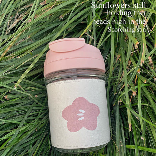 Ladies Insulated Drinking Bottle with Innovative Silicone Lid and Elegant Design Bowlift