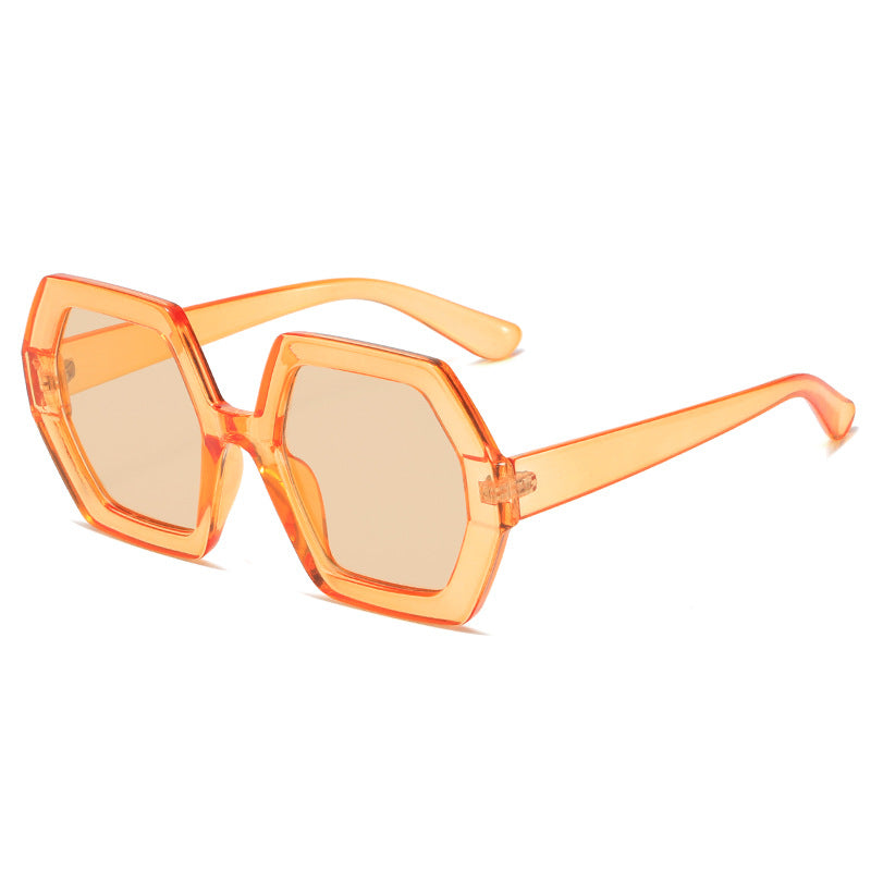 Ladies hexagonal sunglasses with comfortable frame Bowlift