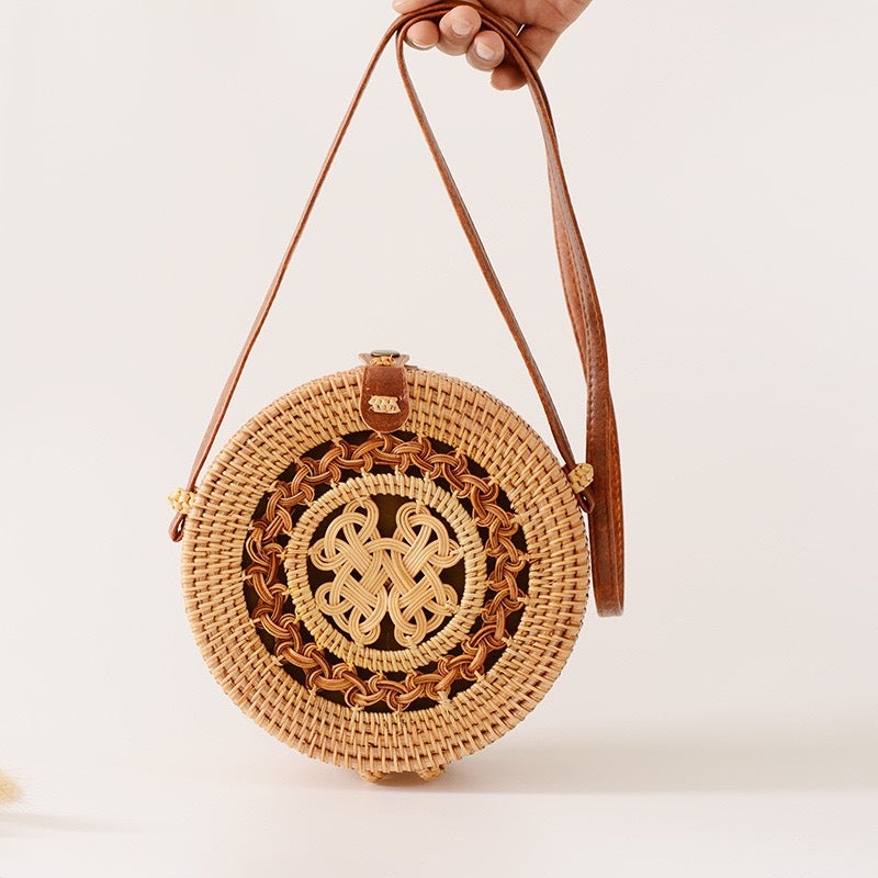 Women Handmade Basket Bag Bowlift