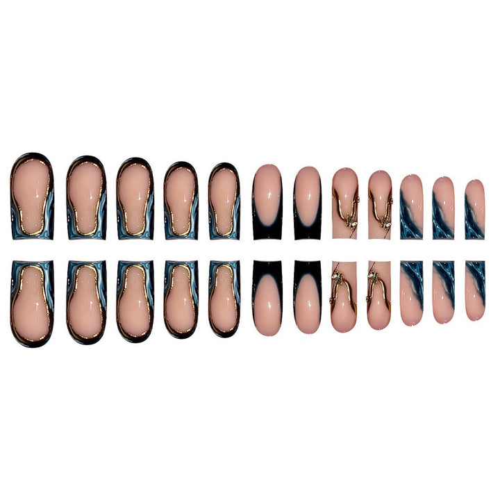 Artistic Stiletto Press-On Nail Set Bowlift