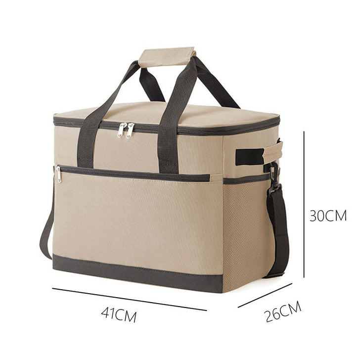 Ladies Insulated Picnic Cooler Bag with Practical Carry Handle Bowlift