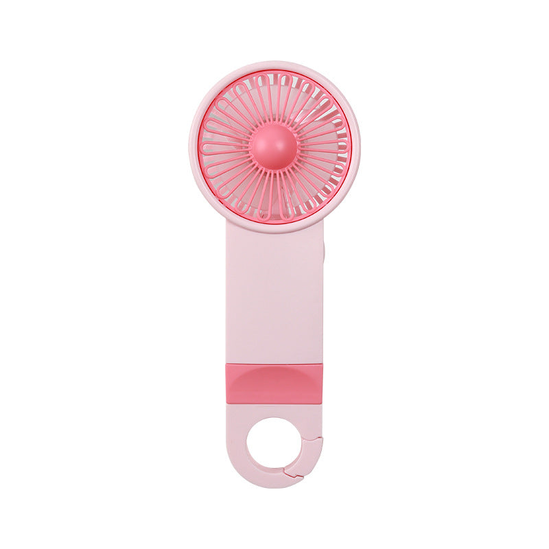 Ladies portable mini fan with ergonomic handle Bowlift