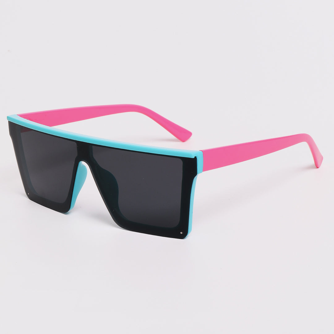 Women oversized sunglasses in futuristic design Bowlift