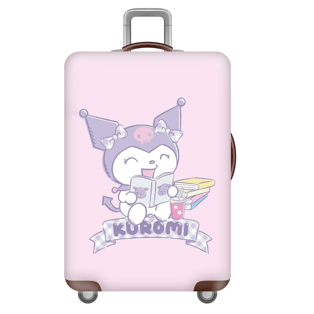 Unisex hard-shell luggage with trendy dog motif Bowlift