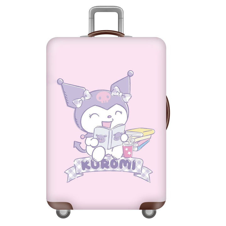 Unisex hard-shell luggage with trendy dog motif Bowlift