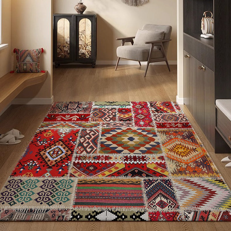 Vibrant Geometric Outdoor Area Rug