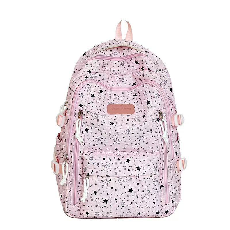 Star-Patterned Multi-Functional Backpack Bowlift