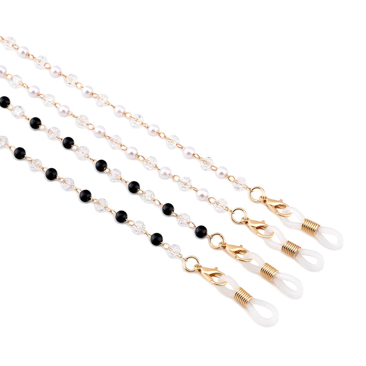 Elegant Beaded Eyewear Retainer Bowlift