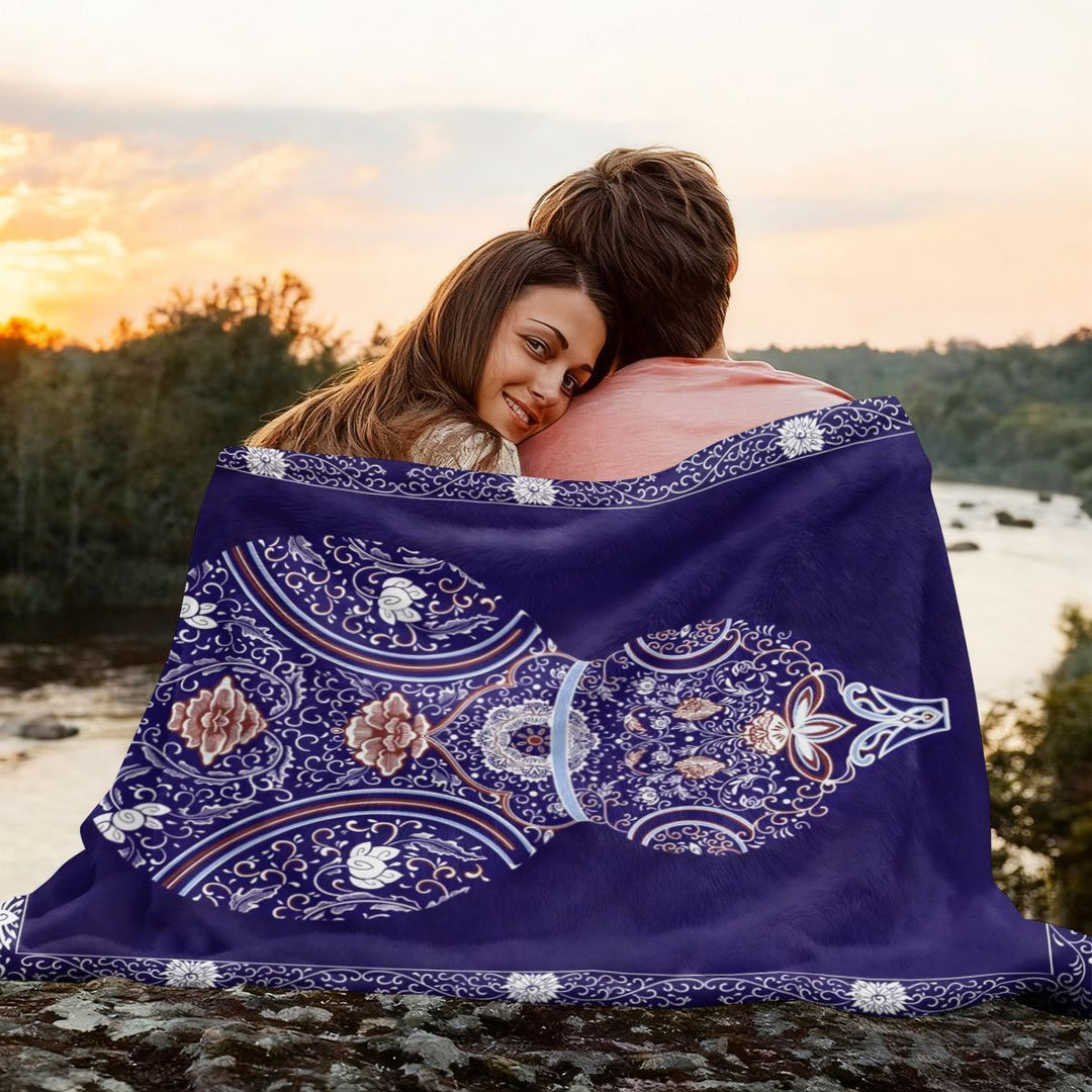 Artistic Plush Blanket