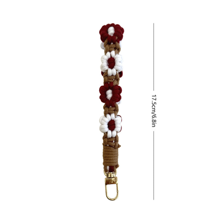Floral Macrame Keychain Holder Bowlift 1788942629