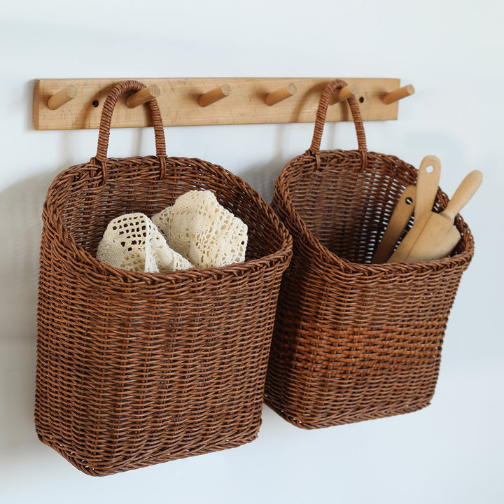 Handwoven Storage Basket with Ergonomic Handle Bowlift 1783754313