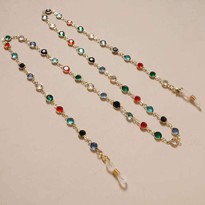 Elegant Beaded Eyewear Chain Bowlift