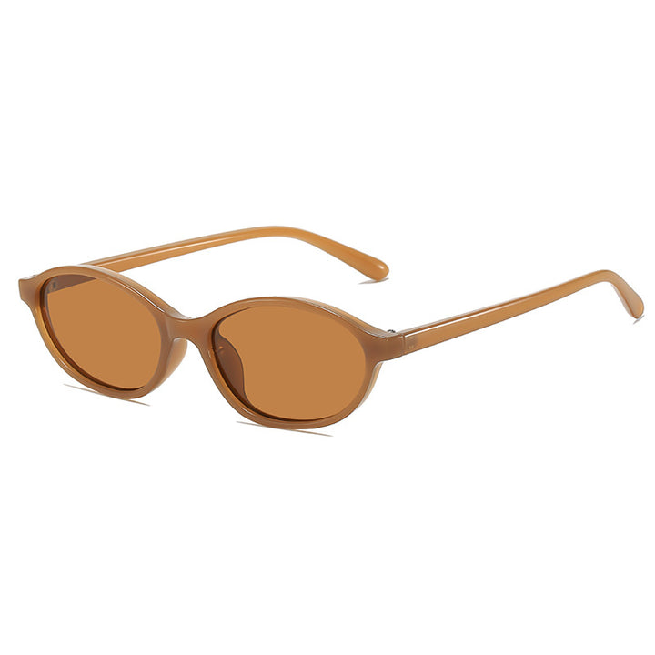 Elegant Vintage-Inspired Oval Sunglasses Bowlift