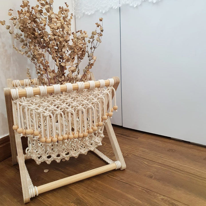 Macrame Storage Basket Bowlift
