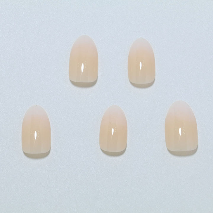 Natural Ombre Press-On Nail Tips Bowlift