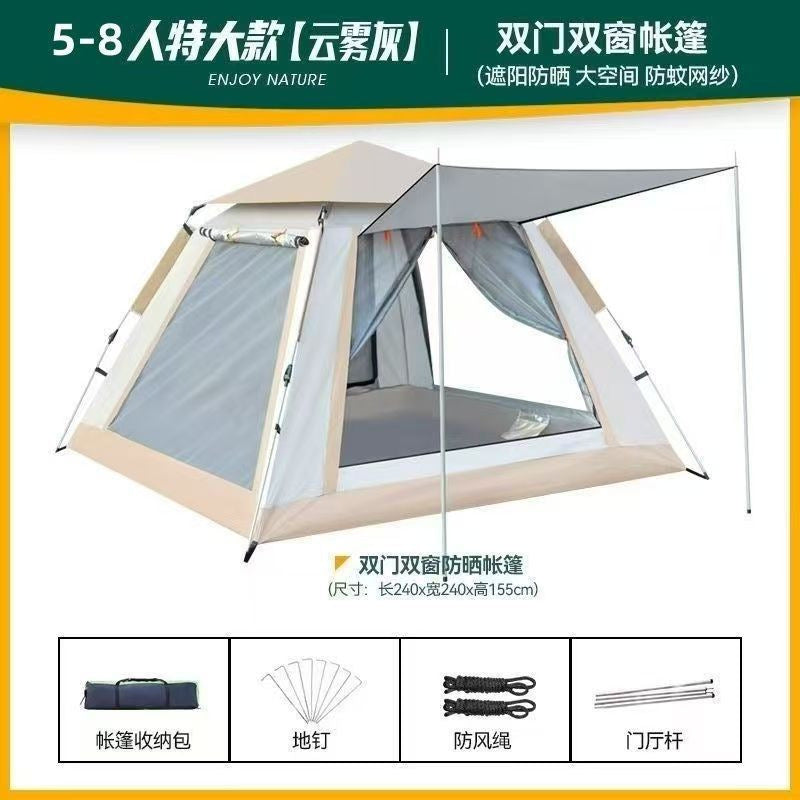 Double-Wall Camping Tent Bowlift