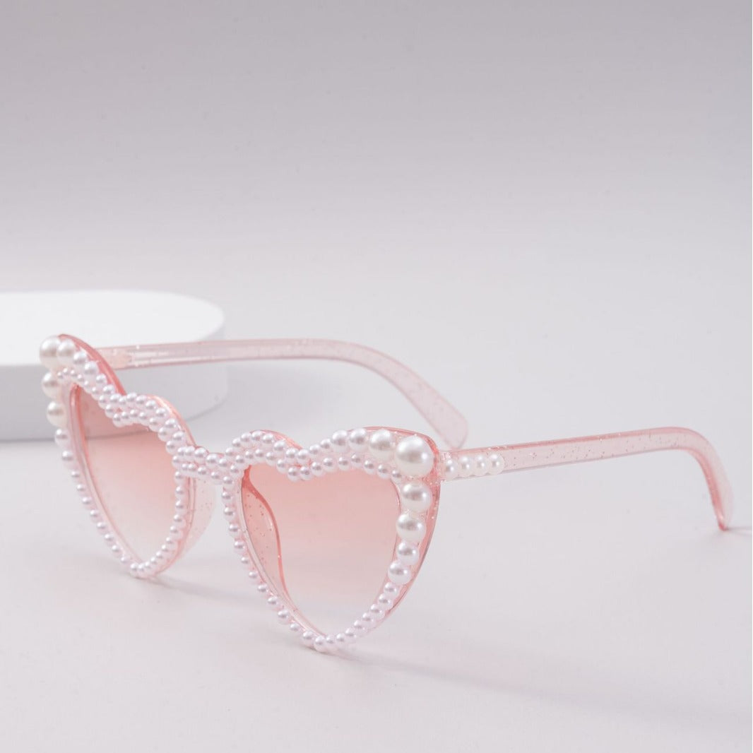 Heart-Shaped Glamorous Sunglasses Bowlift