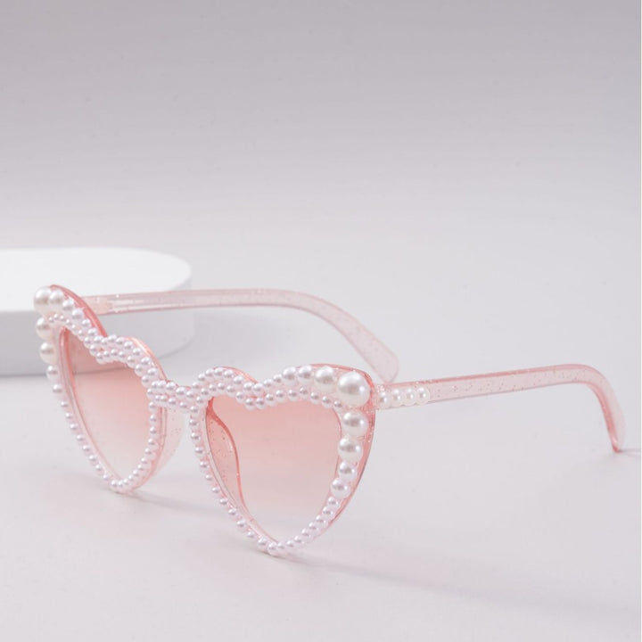 Heart-Shaped Glamorous Sunglasses Bowlift