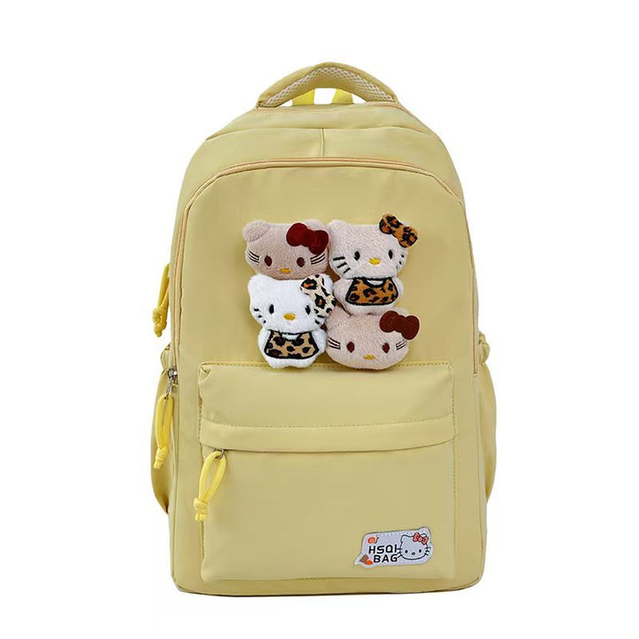 Cute Plush Character Backpack Bowlift