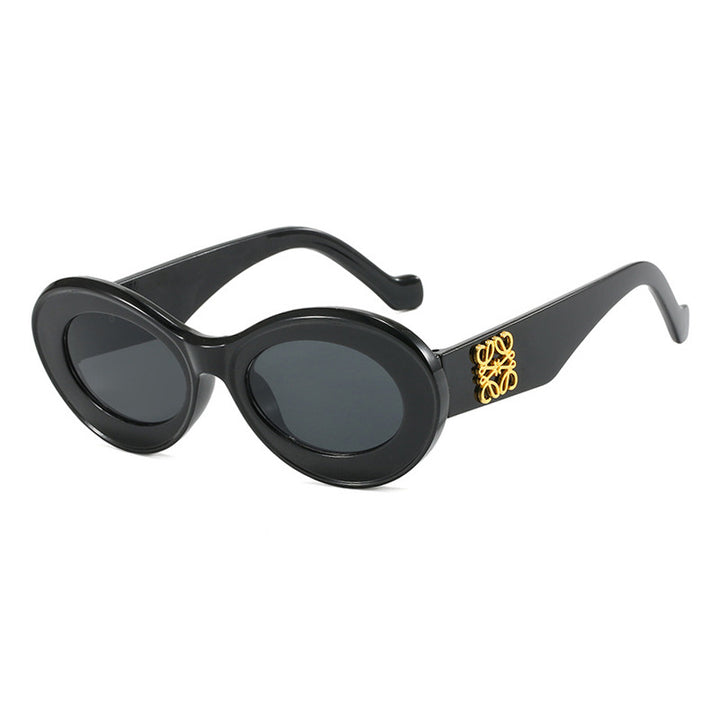 Ladies elegant curved sunglasses Bowlift