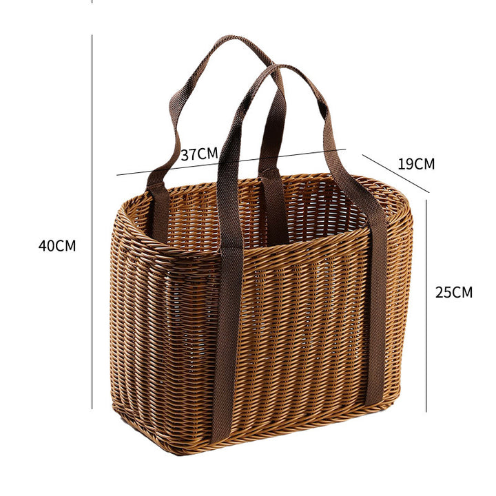 Woven Storage Basket Bowlift