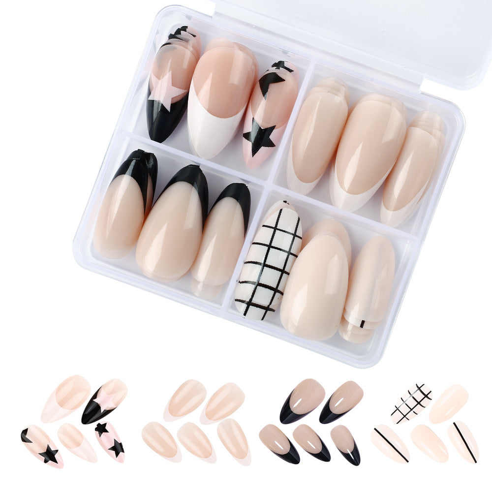Creative Star-Patterned Nail Art Bowlift