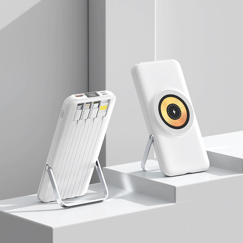 Multifunctional Power Bank with Wireless Charging Function Bowlift