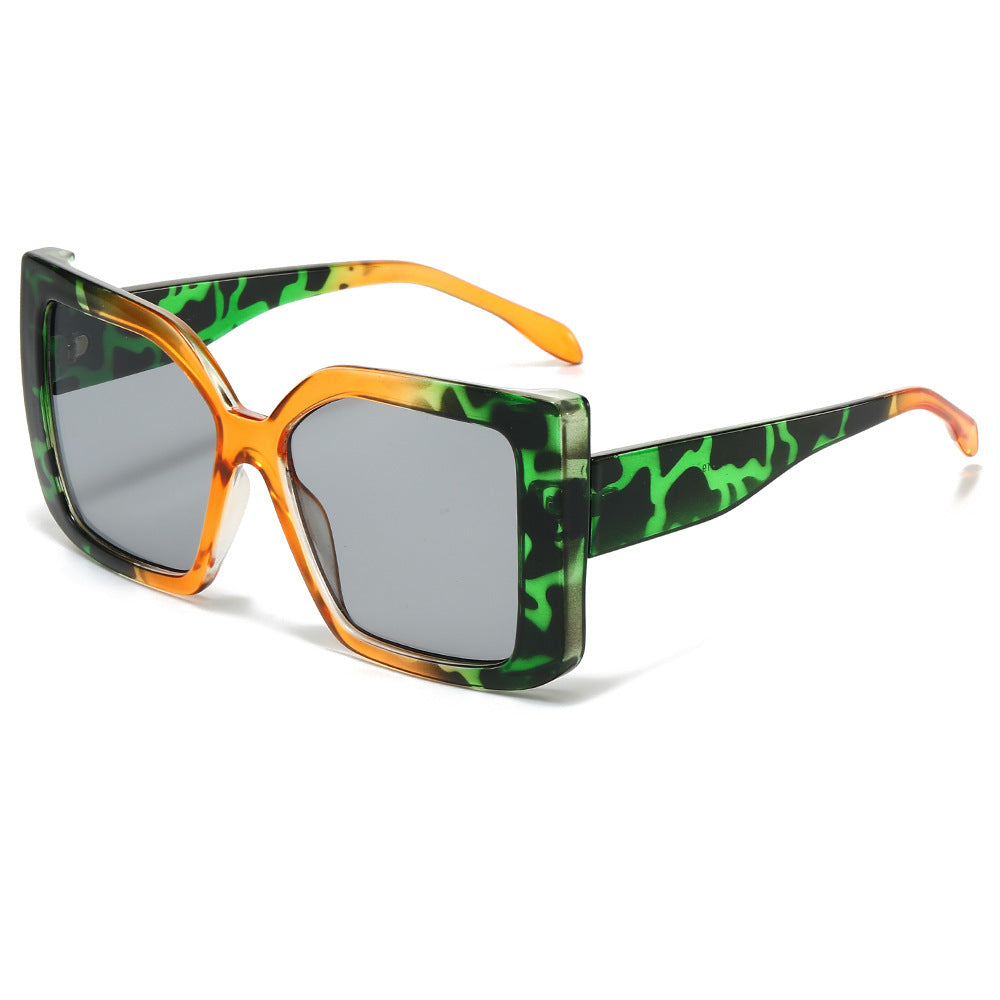 Oversized Geometric Square Sunglasses Bowlift