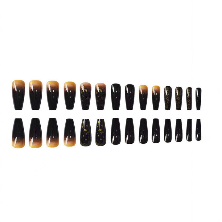 Artistic Press-On Nail Set Bowlift