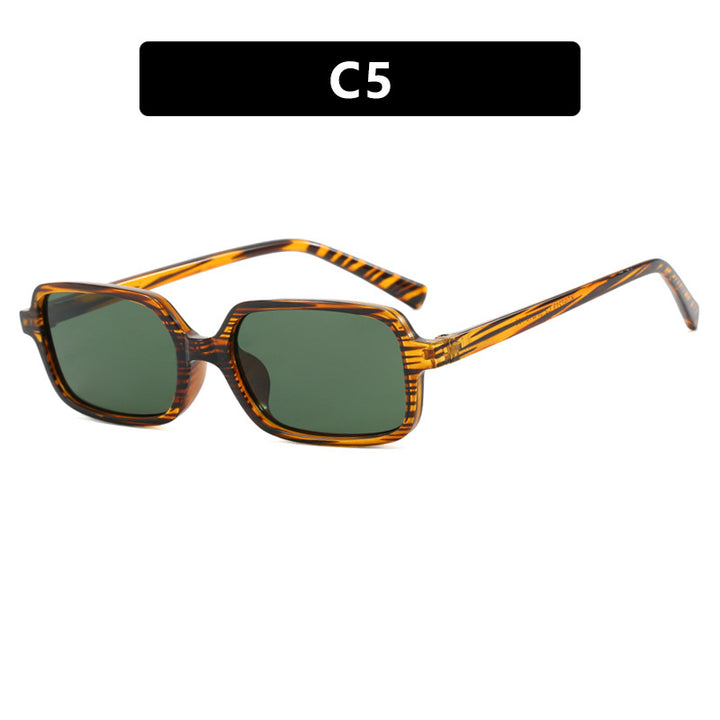 Ladies square sunglasses with unique, extravagant design and UV protection Bowlift