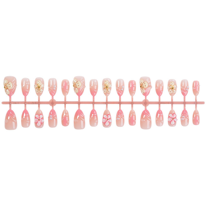 Floral Embellished Press-On Nails Bowlift 1788495843
