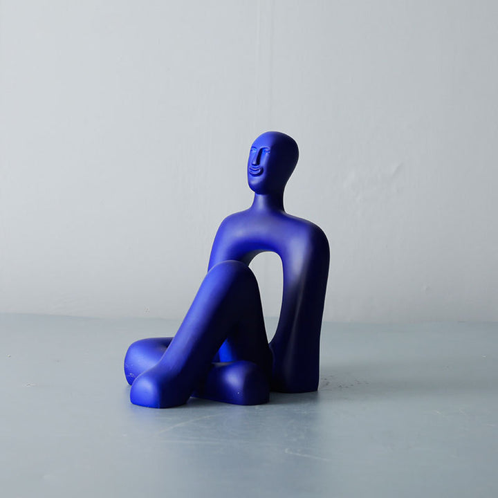 Abstract Decorative Sitting Figure