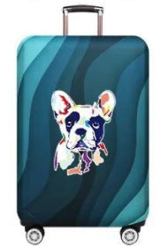 Ladies Hard Shell Suitcase with Playful Animal Design Bowlift